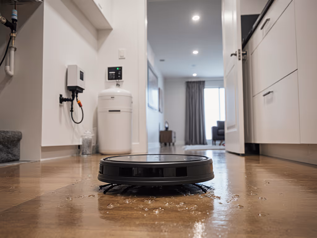 No More Refills: Robot Vacuum Self-Refilling Water System
